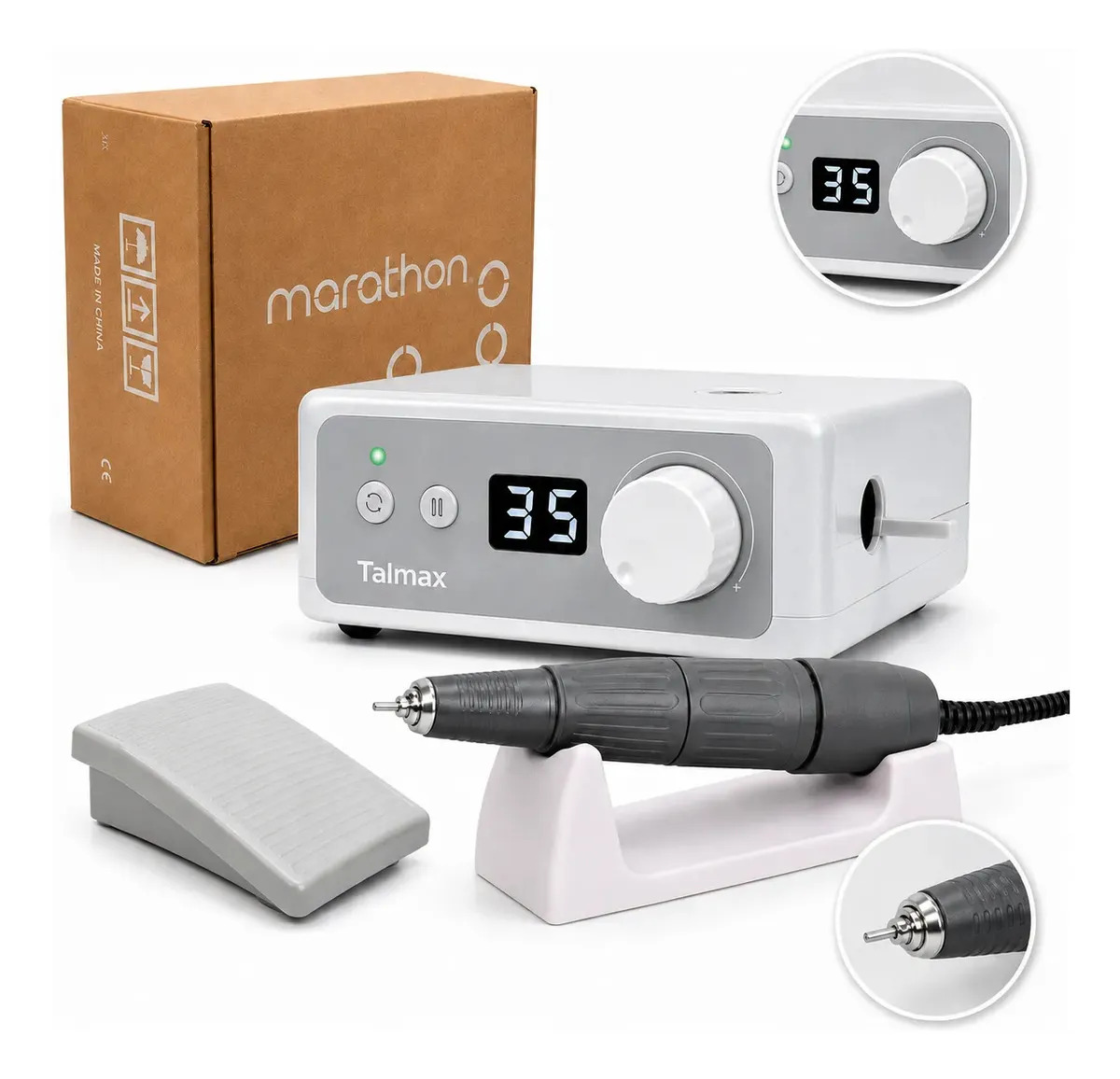Micro Motor Champion Eletronic Silver Marathon 3 Geração