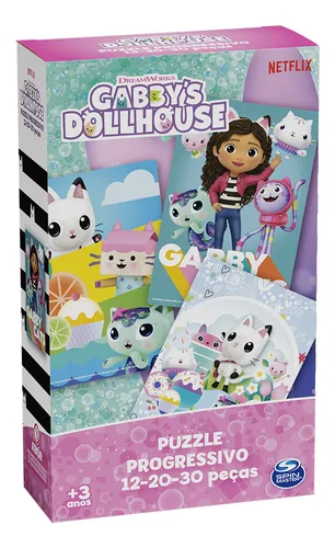 Puzzle Progressivo Gabby's Dollhouse