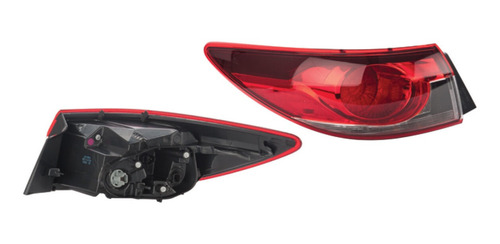 Calavera Ext Izq O Der C/leds Mazda 6 14/17 Depo