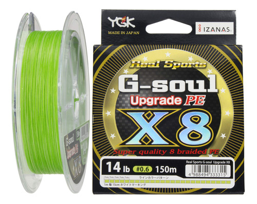 Yoz-ami Real Sports G-soul Actualizacion X8 Trenzado Pe