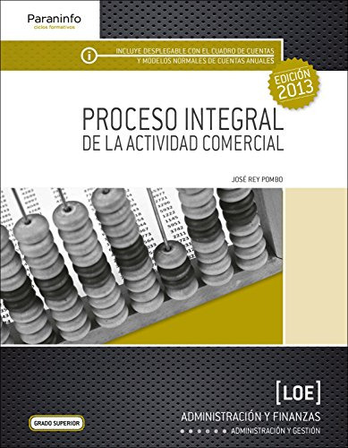 Libro Proceso Integral De La Actividad Comercial De José Rey