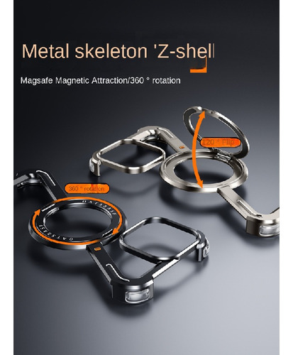 Suitable For Apple Phone Cases, Rotating Magnetic Holder