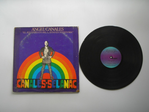 Lp Vinilo Angel Canales El Sentimiento Latino Venezuela 1980