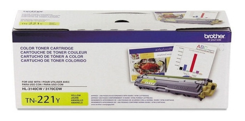 Toner Original Brother Tn-221y Tn221 Hl3150 Cdn Factura A