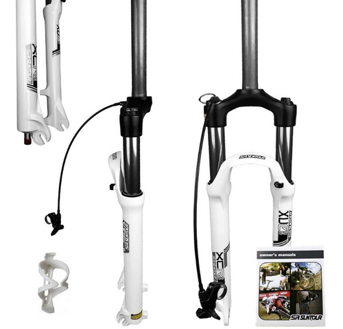 Suspensão Suntour Xcr32 100mm Aro 29 Trava Guidão