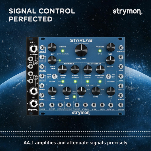 Strymon Aa1 Atenuador Del Amplificador Módulo Eurorack