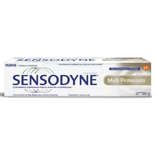 Pasta dental Sensodyne Multi Protección en crema sin gluten 90 g