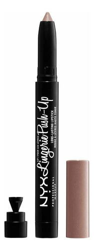 Labial Mate Push Up Nyx  Lingerie Larga Duracion Mate Dusk