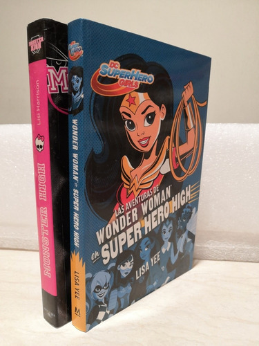 Libros.monster High. Wonder Woman. (Usado)