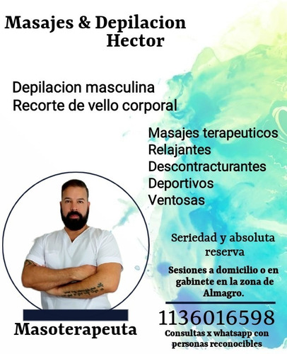 Imagen 5 de 8 de Depilación Masculina, Masajes.
