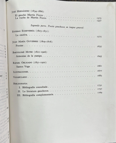 Antología De La Poesía Gauchesca - Horacio Jorge Becco (Usado)