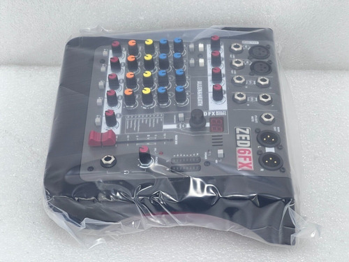 Imagen 2 de 3 de New Allen & Heath Zed-6fx 6-channel Compact Analog Mixer Jug