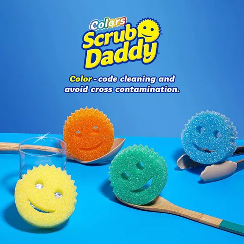 Esponja Para Cocina Scrub Daddy 2 Piezas Original
