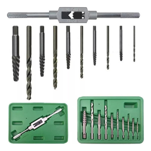 Juego 11 Brocas Extractoras Tornillos