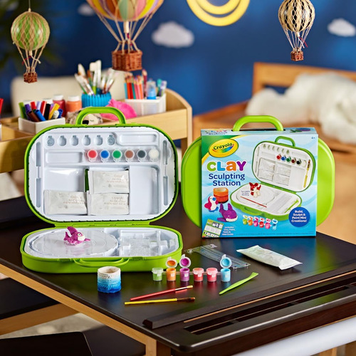 Crayola Clay Sculpting Station, Arcilla Para Niños, Material