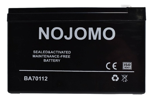 Bateria Plomo Acido Libre De Mantenimiento 12v 7.5ah