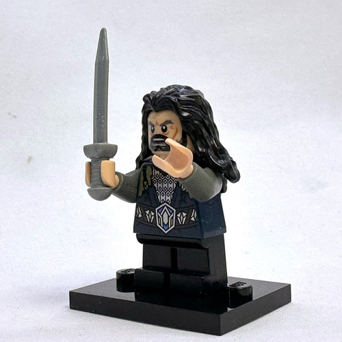 Lego Minifigura Thorin Escudo De Roble El Hobbit 79002 1 Sueltas (Usado)