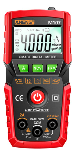 Multímetros Ncv Smart Ac/dc Digital 4000 Multímetro