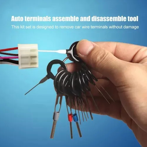 Kit De Remoção De Terminal Automotivo Pino Elétrico 36 Pcs