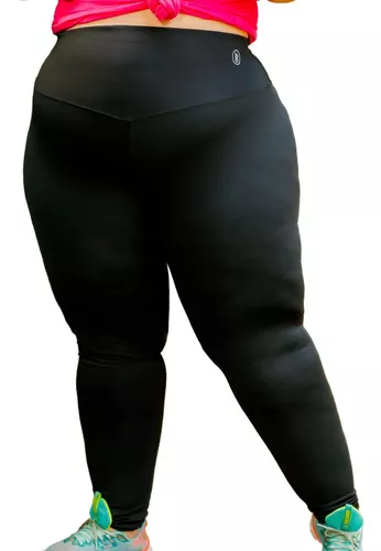 Calça Legging Plus Size Montaria Compressão Levanta Bumbum