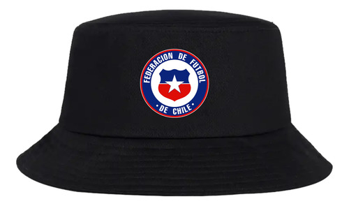 Gorro Selección Chile Pescador Bucket Hat Algodón