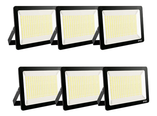 Pack X 6 Foco Led 200w Ip65 - Calidad Garantizada Unilux