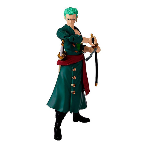 Imagen 3 de 5 de Roronoa Zoro Anime Heroes One Piece Figura 6.5 Bandai