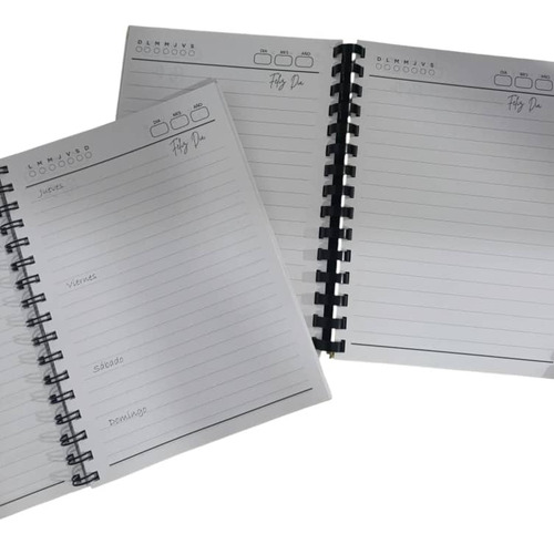 Planificador Libreta Personalizado, Con Agenda Y Almanaque