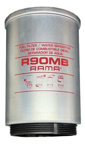 R90mb Filtro De Combustible Separador De Agua Rama