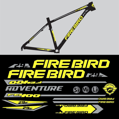 Calcos Para Bicicleta Firebird