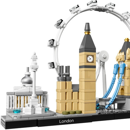 Imagem 5 de 10 de Lego Londres Tem Big Ben, London Eye E Outras Obras - 21034