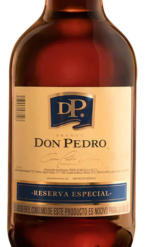 Caja De 6 Brandy Don Pedro Gran Reserva Especial 1.75 L