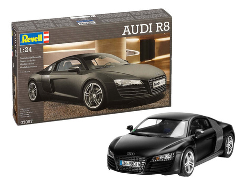 Kit de montaje Revell 07057 para Audi R8 1/24, 106 piezas