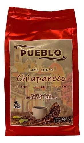 Cafe Organico 100% Chiapaneco Pueblo
