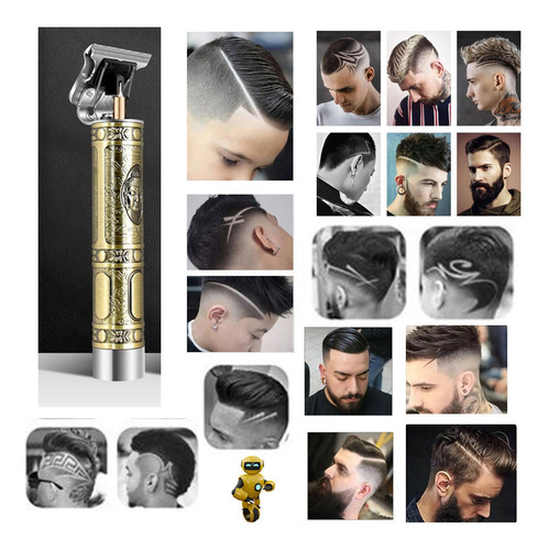 Imagem 4 de 6 de Maquinha Aparador Perfect Barber Acabamento Cabelo Barba