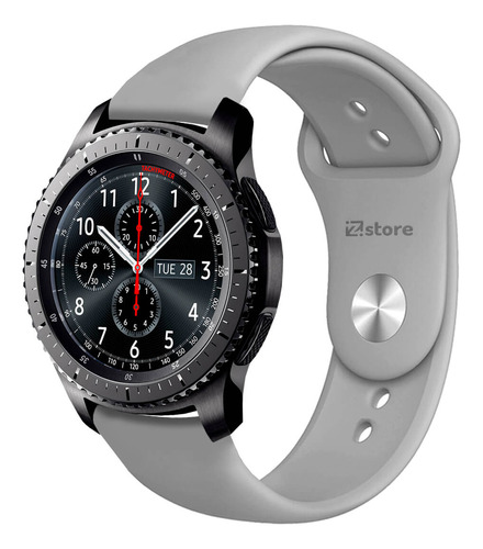 Correa Compatible Con Samsung Galaxy Gear S3 Frontier Gris