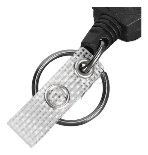 D Llavero Retráctil, Mosquetón Magnético, Clip For Cinturón,