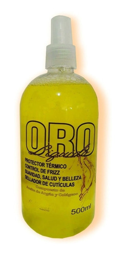 Oro Liquido Capilar Bellamax Protector Térmico 500ml 