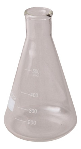 Erlenmeyer 500 Ml Vidrio Borosilicato 3.3