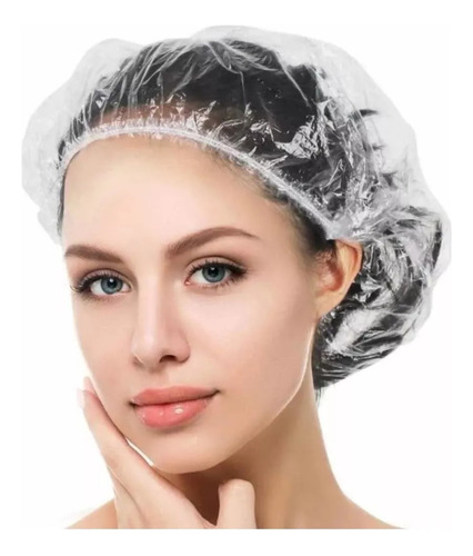 100 Gorros De Baño Desechables Ducha Cocina Para El Cabello