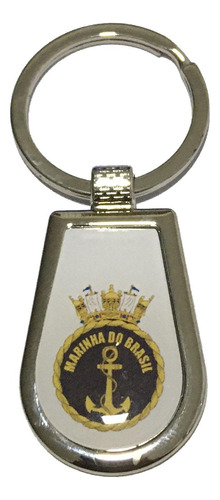 Chaveiro Do Logo Da Marinha Do Brasil