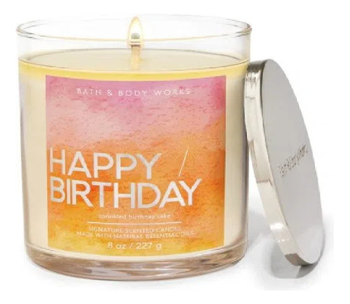 Vela Aromatizadora Birthday 227 G De Bath & Body Works