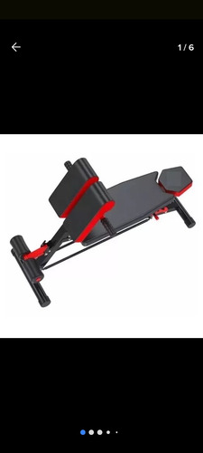 Banco Abdominal Multiuso +2 Ligas + Resorte De Brazos
