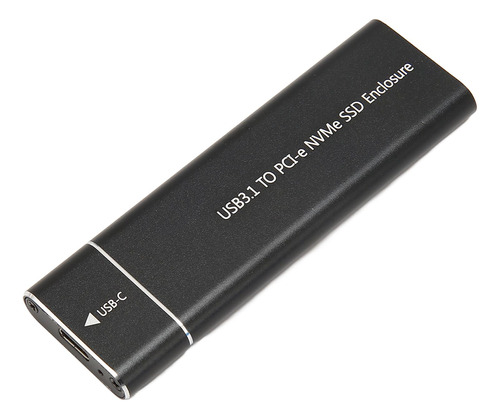 Carcasa Ssd M.2 Nvme De 10 Gbps, 2 Tb, Usb 3.1 Tipo C Uasp