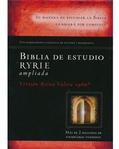 Biblia De Estudio Ryrie Ampliada Tapa Dura - Peniel Chile