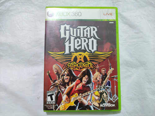 Guitar Hero Aerosmith Completo Buen Estado Xbox 360 $299