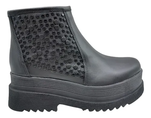 Botas Zapatos Borcegos Tachas Cuero Invierno Rio 51 Savage Env o