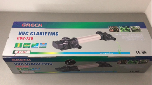 Filtro Uv Sunsun Cuv-736 - 36w Ultravioleta Inox Para Lago