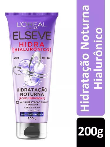 Creme Hidratação Noturna Elseve Hidra Hialurônico Loréal