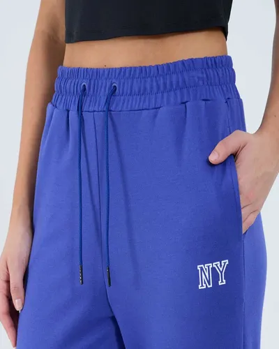 Pantalón Para Mujer Jogger Marca Ostu Color Azul #40070779